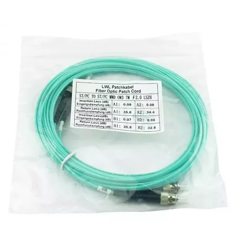 BlueOptics SFP3333EU5MK InfiniBand fiiberoptiline kaabel 5 m ST Aqua