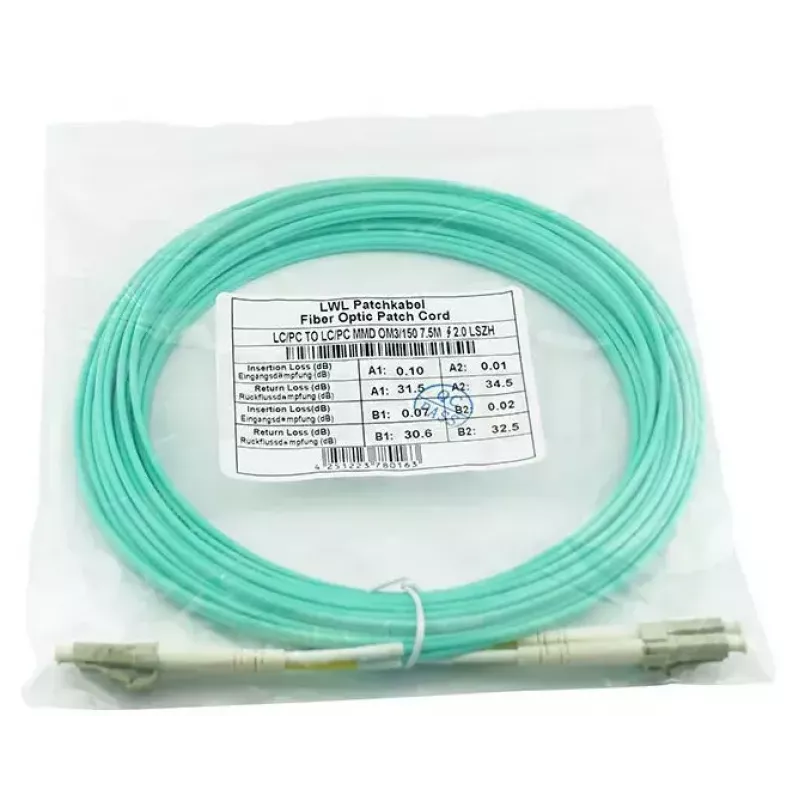 BlueOptics SFP3131EU5MK InfiniBand fiiberoptiline kaabel 5m LC Aqua OM3