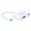 Techly muunduri kaabel-adapter USB VGA-C-le, C-pordi USB-laadimine IADAP USB31-VU31