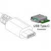 Techly muunduri kaabel-adapter USB VGA-C-le, C-pordi USB-laadimine IADAP USB31-VU31