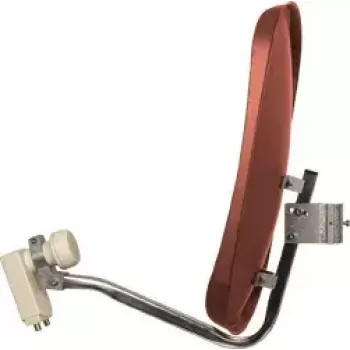 Satelliitantenn TechniSat Digidish 45 Twin punane