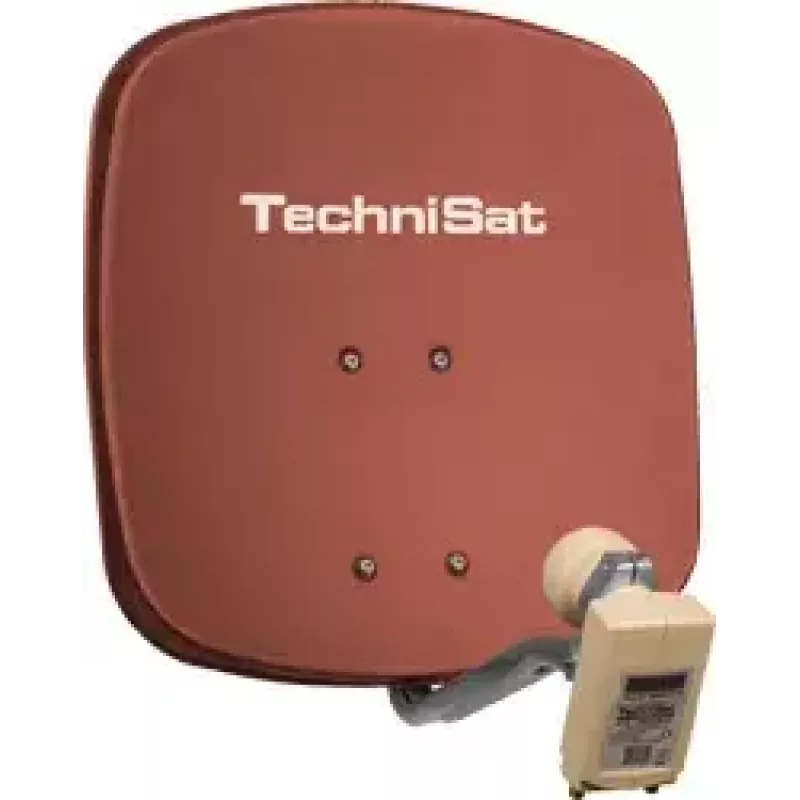Satelliitantenn TechniSat Digidish 45 Twin punane
