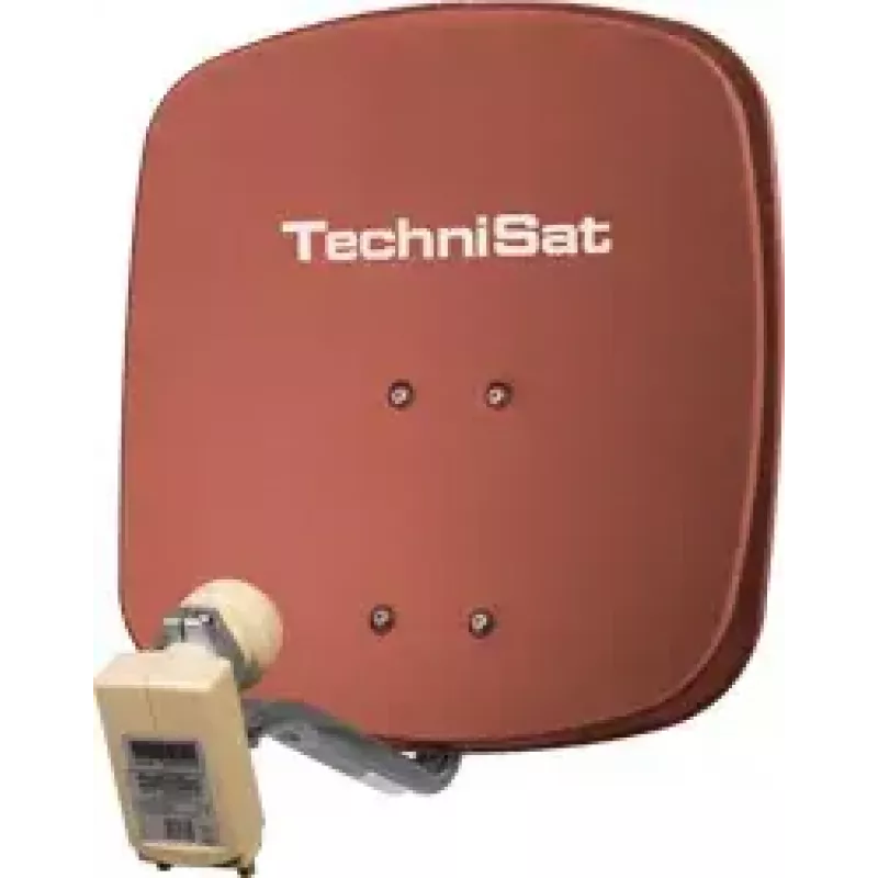 Satelliitantenn TechniSat Digidish 45 Twin punane