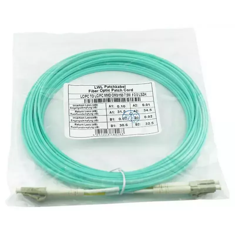 BlueOptics SFP3131EU2MK InfiniBand fiiberoptiline kaabel 2 m LC Aqua