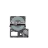 Epson matiteip – hall/must 18 mm (8 m) – LK-5ABJ, must hallil, LK, Rhino, LabelWorks LW-C410, LabelWorks LW-C610, 1,8 cm, 8 m