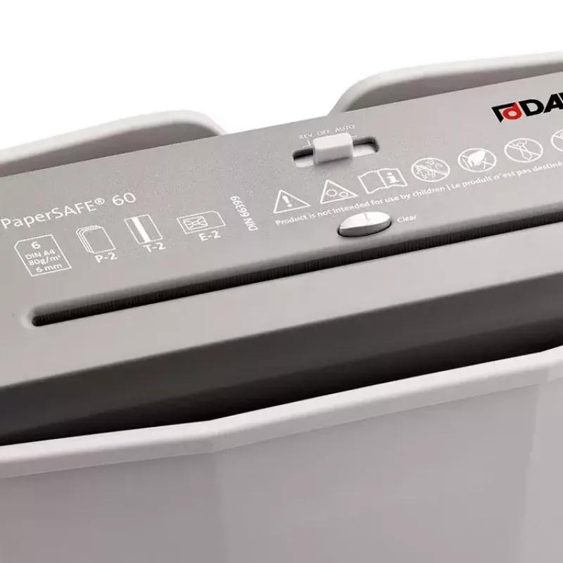 Paberipurustaja Dahle PaperSAFE 60 ribapurustus 70 dB 22 cm Hall