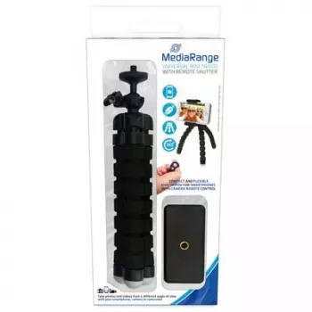 Statiiv MediaRange MRMA205 Mobiiltelefon 3 jalga Must