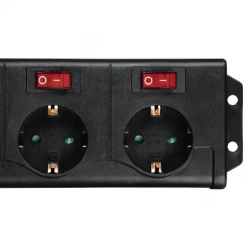 Hama 00137259 pikendusjuhe 1,4 m 6 vahelduvvoolupesa Siseruumidesse Must