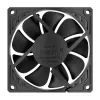 Fan Arctic P8 õhuke PWM PST 80mm madalprofiil 38,23 m³/h vedeldünaamiline laager must