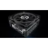 Fan Arctic P8 õhuke PWM PST 80mm madalprofiil 38,23 m³/h vedeldünaamiline laager must
