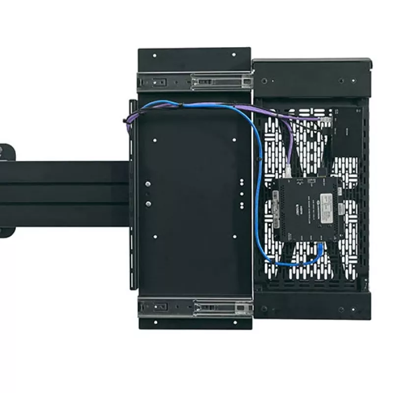 Chief Proximity komponentide hoiustamise Slide-Lock paneel Must 6,8 kg seinakinnitus