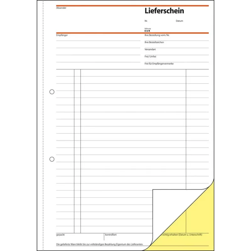Ärivorm Sigel SD015 A4 Valge Kollane 80 lehte