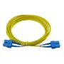 BlueOptics SFP3232BU2MK InfiniBand fiiberoptiline kaabel 2 m SC Kollane