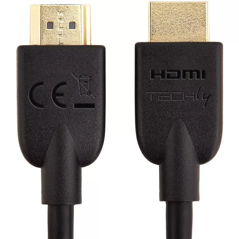 Techly ICOC HDMI2-4-010T HDMI-kaabel 1 m HDMI tüüp A (standard) must