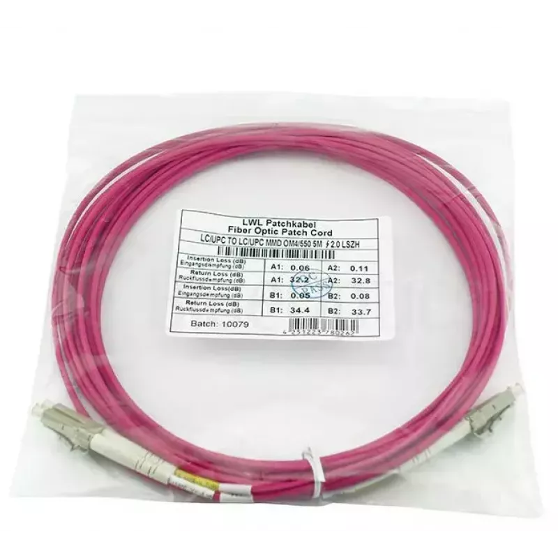 BlueOptics QK732A-BO InfiniBand/kiudoptiline kaabel 1 m LC Violet