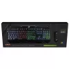 MediaRange MRGS102 mänguklaviatuuri ja hiire komplekt USB QWERTZ must RGB