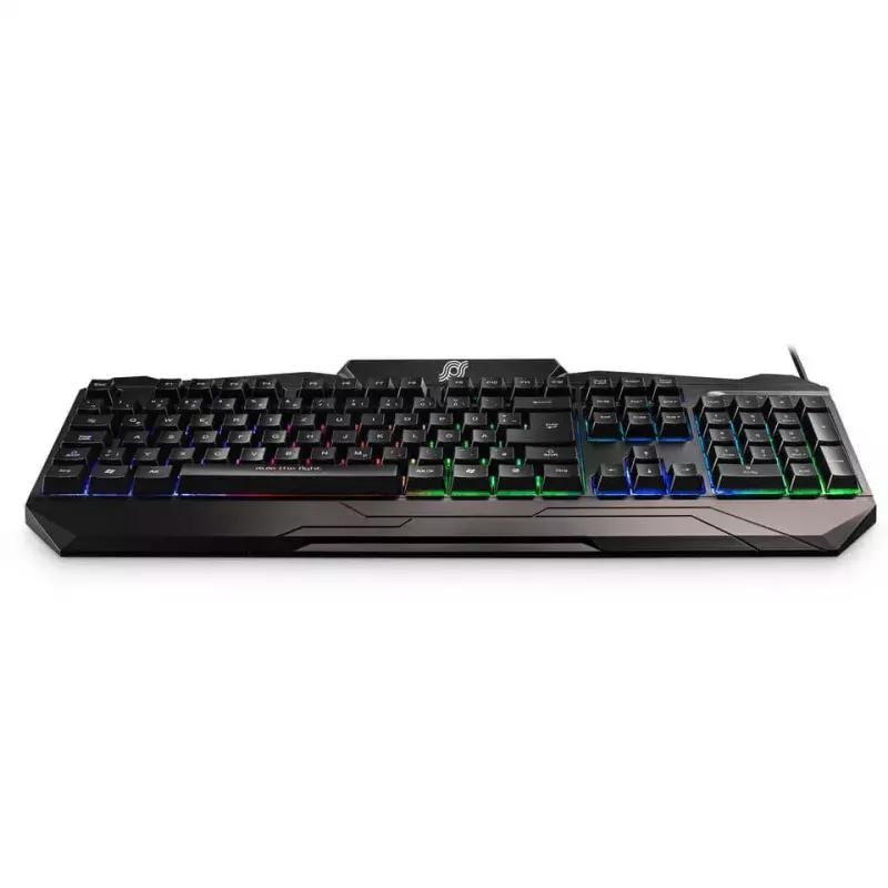 MediaRange MRGS102 mänguklaviatuuri ja hiire komplekt USB QWERTZ must RGB