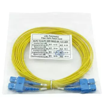 BlueOptics CAB-SMF-SC-SC-2-BO InfiniBand fiiberoptiline kaabel 2 m SC SC G.657.A1
