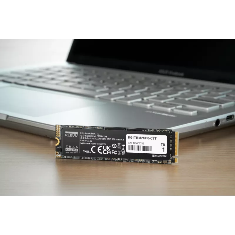 SSD-ketas KLEVV 1 TB M.2 2280 PCIe Gen3 NVMe K01TBM2SP0-C7T