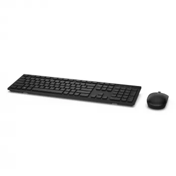 DELL KM636 klaviatuur Hiir kaasas Universaalne RF Juhtmevaba QWERTY UK International Must