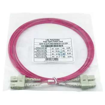 Kiudoptiline kaabel BlueOptics SFP3232FU0.5MK 0,5 m SC OM4