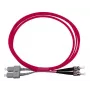 Fiiberoptiline kaabel BlueOptics SFP3233FU0.5MK SC ST OM4 0,5 m magenta