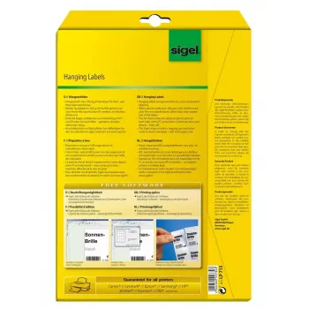 Mittekleepuv printerisilt Sigel LP715