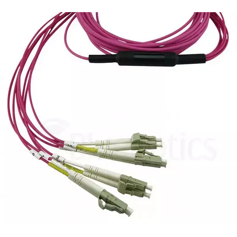 BlueOptics CBL-MPO12-4LC-OM4-15M-BO InfiniBand fiiberoptiline kaabel MPO 4× LC 15 m