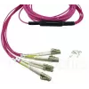 BlueOptics CBL-MPO12-4LC-OM4-15M-BO InfiniBand fiiberoptiline kaabel MPO 4× LC 15 m