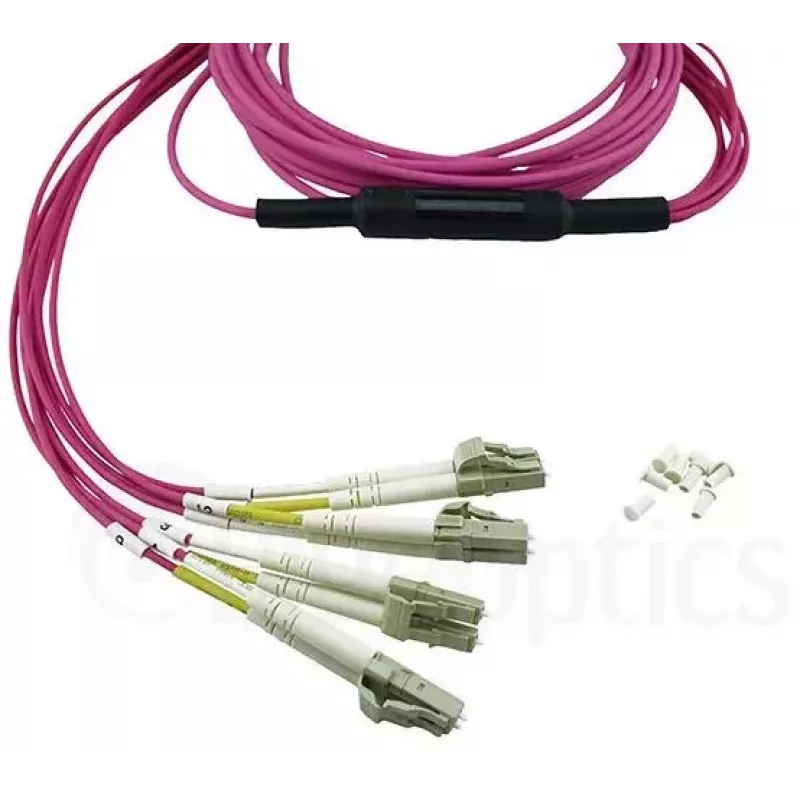 BlueOptics CBL-MPO12-4LC-OM4-15M-BO InfiniBand fiiberoptiline kaabel MPO 4× LC 15 m