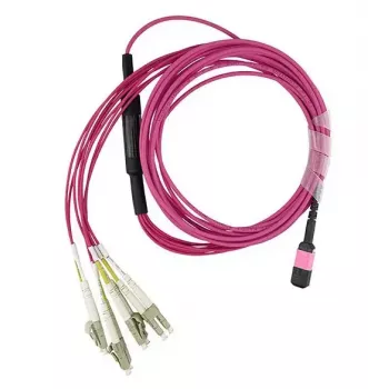 BlueOptics CBL-MPO12-4LC-OM4-15M-BO InfiniBand fiiberoptiline kaabel MPO 4× LC 15 m