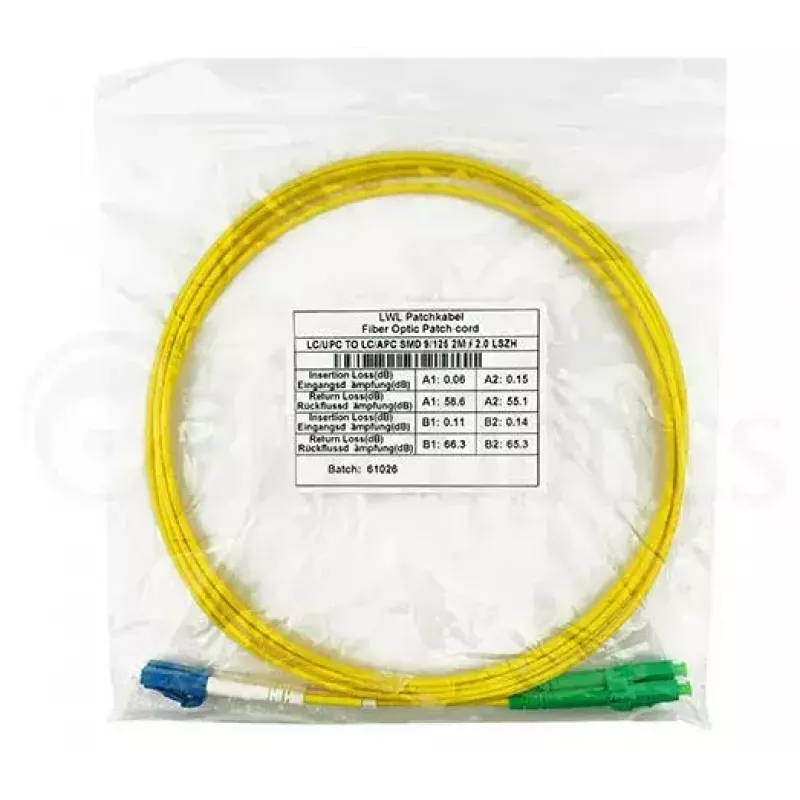 BlueOptics SFP3131BU1MS InfiniBand fiiberoptiline kaabel 1 m LC Kollane
