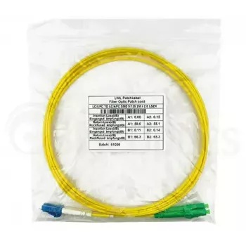 Fiiberoptiline kaabel BlueOptics SFP3131BU5MS LC G.657.A1 5 m Kollane