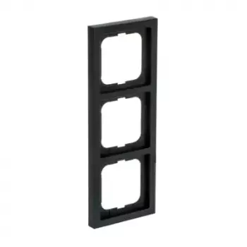 Busch-Jaeger elektrikilbi/katte paneel 1723-885K Must, termoplast, kruvivaba, 80×222×11 mm