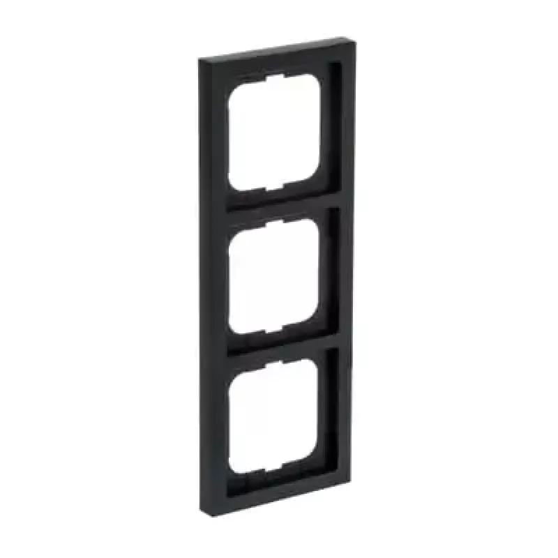 Busch-Jaeger elektrikilbi/katte paneel 1723-885K Must, termoplast, kruvivaba, 80×222×11 mm