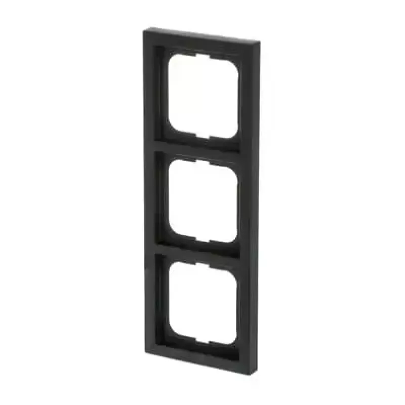 Busch-Jaeger elektrikilbi/katte paneel 1723-885K Must, termoplast, kruvivaba, 80×222×11 mm