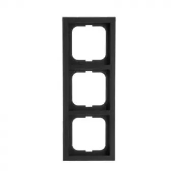 Busch-Jaeger elektrikilbi/katte paneel 1723-885K Must, termoplast, kruvivaba, 80×222×11 mm