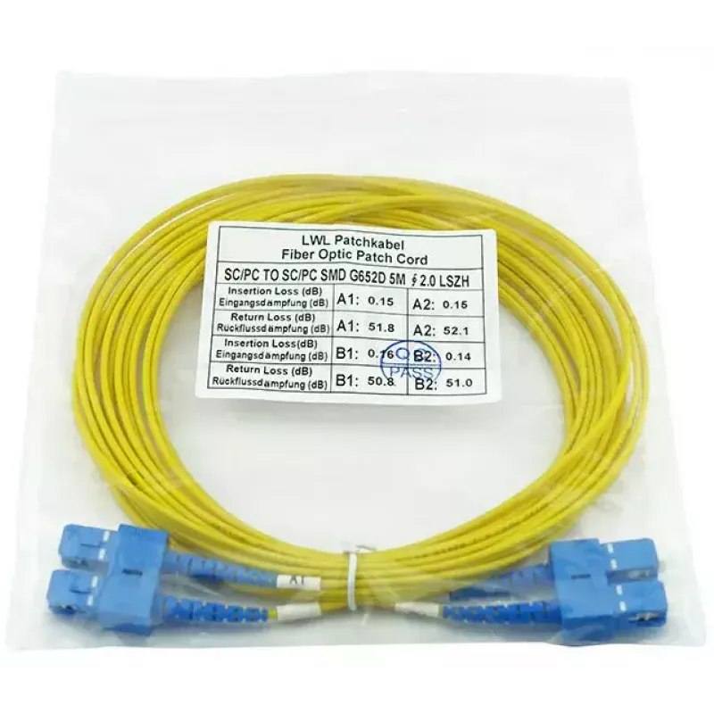Kiudoptiline kaabel BlueOptics CAB-SMF-SC-SC-1 1 m SC SC G.657.A1