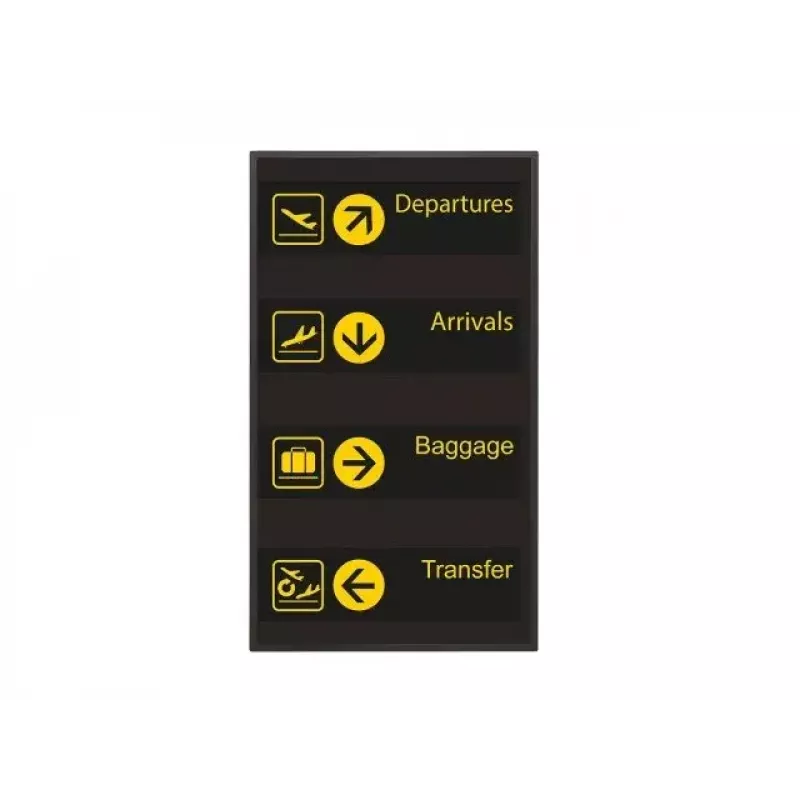 Sharp PN-HS431 digitaalne infotabloo lamepaneel 109,2 cm (43 tolli) TFT 700 cd/m² 4K Ultra HD must 24/7