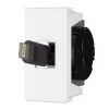 Pistikupesa USB C Kindermann 7464000620 must valge