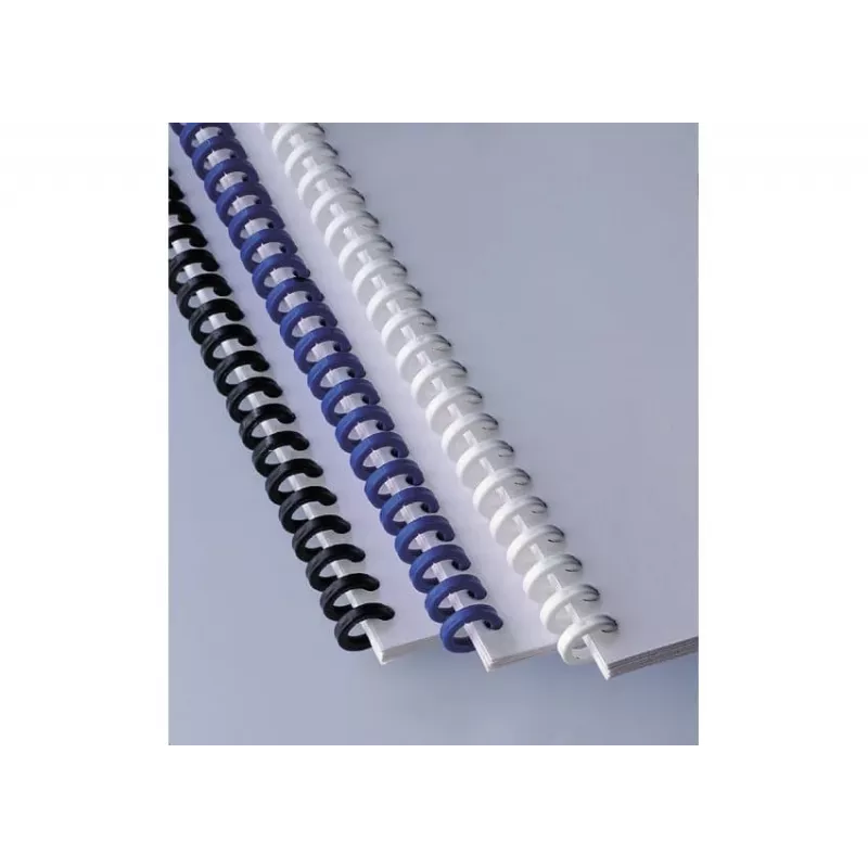 GBC ClickBind Spine A4 34R 8mm, must, 45 lehte, plast, A4, 8 mm, 280 g