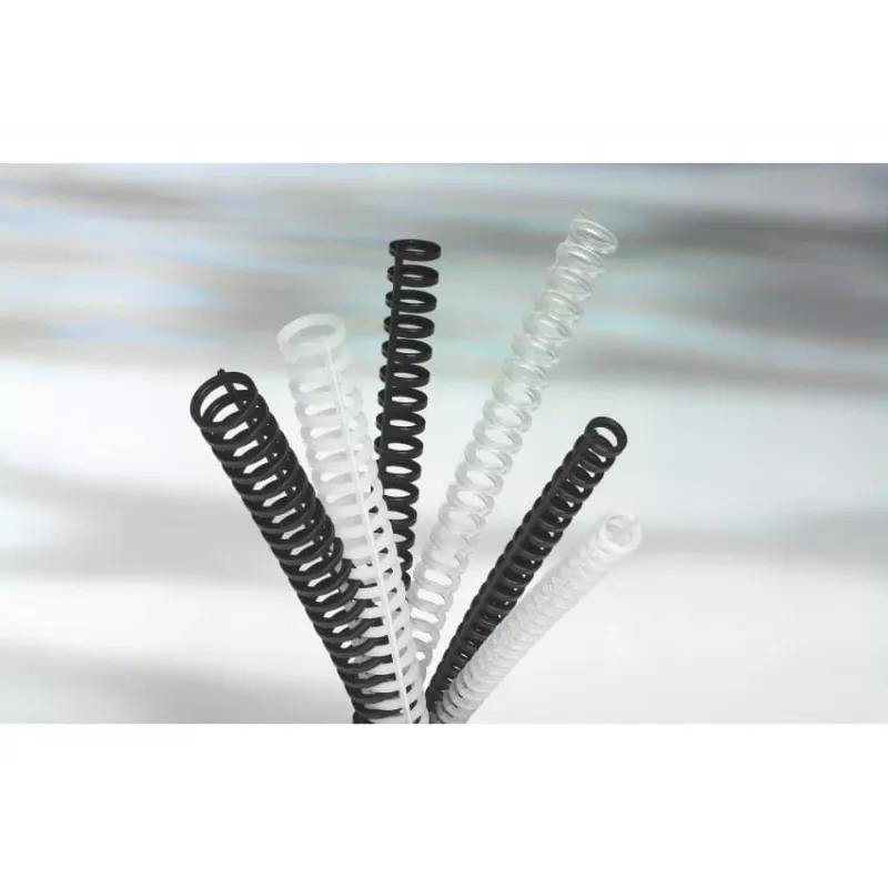 GBC ClickBind Spine A4 34R 8mm, must, 45 lehte, plast, A4, 8 mm, 280 g
