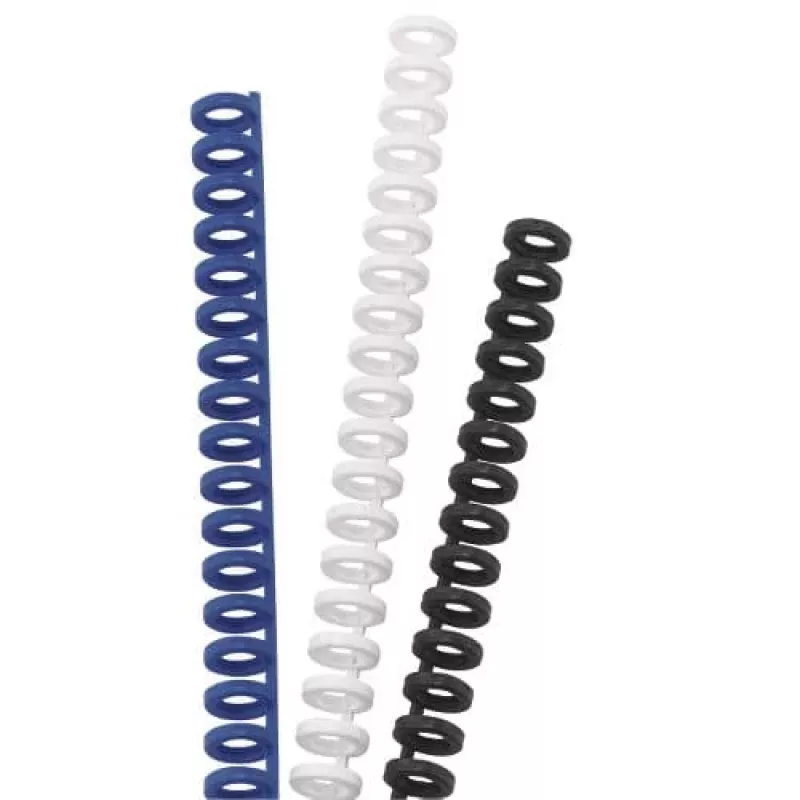 GBC ClickBind Spine A4 34R 8mm, must, 45 lehte, plast, A4, 8 mm, 280 g
