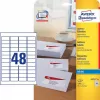 Isekleepuv silt Avery J4791-25 Ümarristkülik