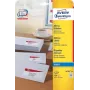 Isekleepuv silt Avery J4791-25 Ümarristkülik