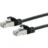 Võrgukaabel Schwaiger CKB6025 053 RJ-45 Cat6 2.5 m Must
