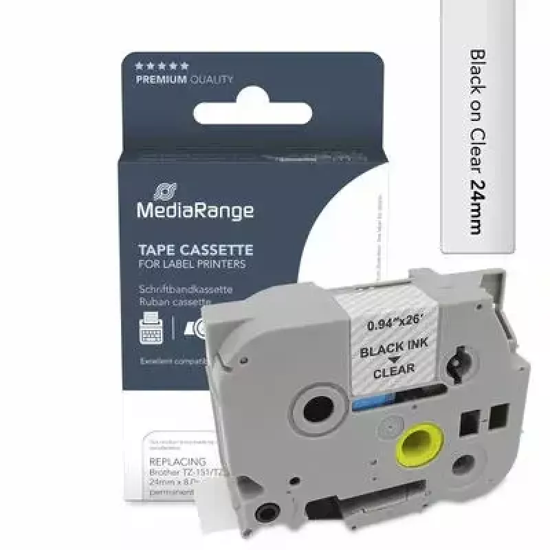 Sildilint MediaRange MRBTZ151 ühildub Brother TZ-151-ga