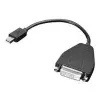 Monitoriadapter Lenovo 03X6574 — ühilduv adapter Lenovo seadmetele, ekraaniühenduse tarvik