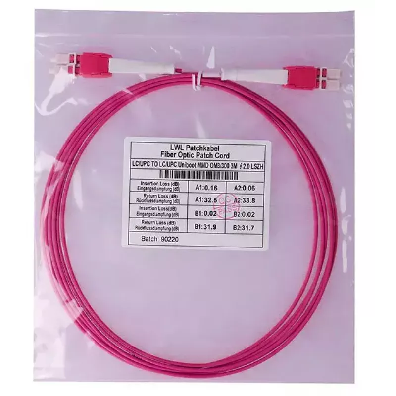 Fiiberoptiline kaabel BlueOptics SFP8181FU0.5MK 0,5 m LC OM4