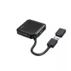Hama USB Hub, 4 porti, USB 3.2 Gen 1, 5 Gbit/s, koos USB-C adapteriga